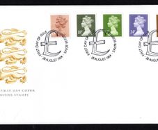 1984 Great Britain New Definitive stamps (Machin) Addressed Stamp First Day Cover (FDC)