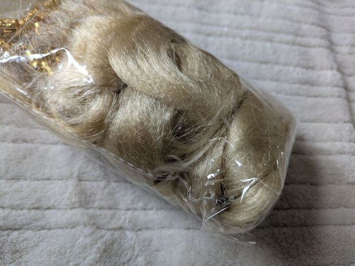 synthetic hair for braids blonde