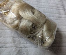 synthetic hair for braids blonde
