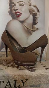 Brown High Heels Size 10