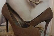 Brown High Heels Size 10