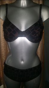 M&Co Chocolate bikini size UK10/12 EUR38/40 Cup C Postage included