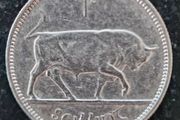 Ireland 1939 Silver Shilling Coin