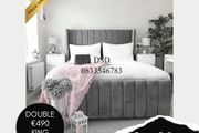 King Bed Frame and Mattress