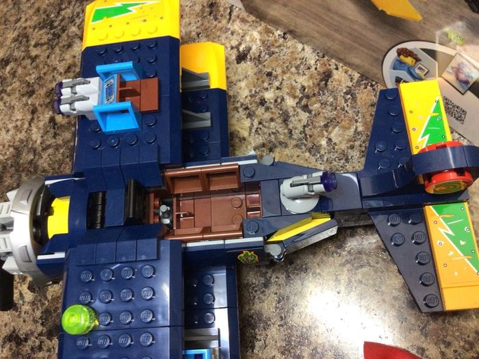 El Diego's stunt plane Lego set no 70429 - full and complete