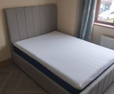 New Ottoman storage beds. Gaslift beds. double 4ft6 and king size bed. OPTIONAL Emma mattress available