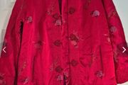 Vintage Asian ornate quilted jacket