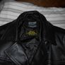 Pea Coat US Navy Leather Jacket Large Image 3