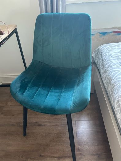 desk and chair
