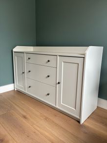 White sideboard cabinet