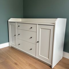 White sideboard cabinet