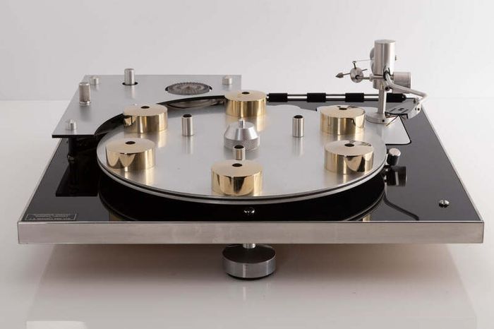 Legendary Michell Transcriptors Hydraulic Reference Turntable / Fluid Tonearm NAGAOKA MP110 CARTRIDGE This is the Top model and ultra rare with The Fluid Tonearm 'the very best'