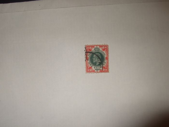 British Stamps Of King Edward 7th.