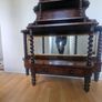 victorian mirrored sideboard/ buffet shelfs Image 2