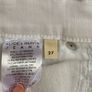 Alice + Olivia white flare jeans Image 6