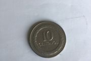 1967 Colombia 10 Centavos coin