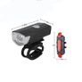 Bike Light, USB LED Rechargeable, Front and rear, Headlight Lamp Flashlight Cycling Safety Warning Light Image 5