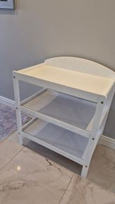 White Changing Table