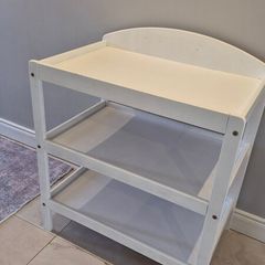 White Changing Table