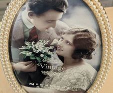 Newbridge silverware photo frame 'vintage'