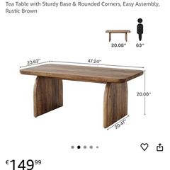 Coffee table