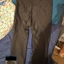Black Maternity Sports Dry Tech High Waist Full Length Leggings 2 pairs Image 2