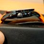 Emporio Armani Sportivo Men's Black & Orange Watch Image 2