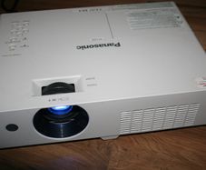 Panasonic PT-LX22 DLP Projector - XGA Resolution Pixels (1024 x 768), 2200 Ansi Lumens Brightness and 500:1 high Contrast Ratio
