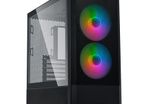 BNIB Lancool 207 ATX Mid Tower PC Case Black + White