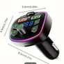 Car Charger with Voice Broadcast, Hands-Free Calling, MP3 Player Image 2