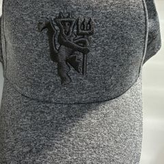 Manchester United New Era Grey Marl Devil Snapback Cap Excellent