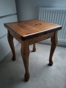Pine side table