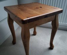 Pine side table