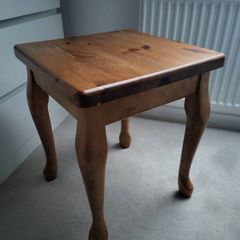 Pine side table