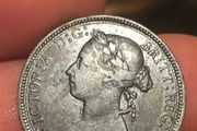 1891 Halfpenny Victoria