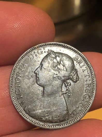 1891 Halfpenny Victoria