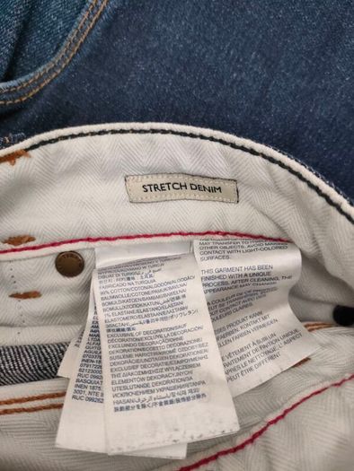 Tommy Hilfiger Denton Straight Fit Salvage Japanese Denim Jeans Mens W34 L31