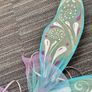 Hand made, hand painted unique fairy wings - perfect for Halloween dress Image 9