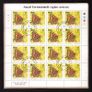 2000 Ireland Fauna & Flora (Butterflies) Commemorative Stamps Sheetlet Plate 1A1A1A1A Fine CDS Used with Dublin cancel of 6th September 2000 (First day of issue) Image 3