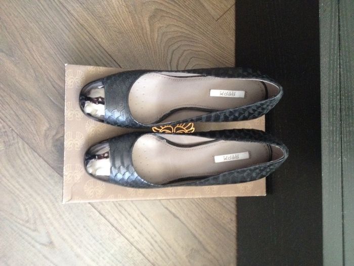Geox black shoes