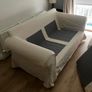 IKEA Ektorp 2 Seater and Footstool Image 3