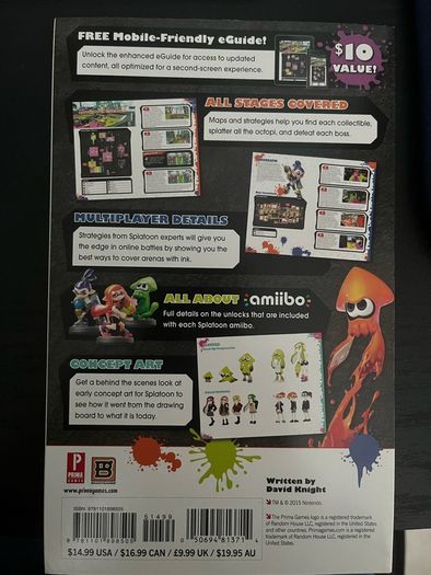Splatoon 1 Official Game Guide