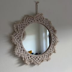 Boho mirror and wall hang