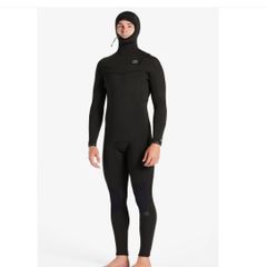 Billabong Absolute 5:4 Hooded Men Winter Wetsuit - Black