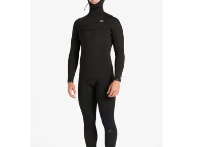 Billabong Absolute 5:4 Hooded Men Winter Wetsuit - Black