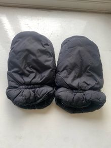Pram gloves black