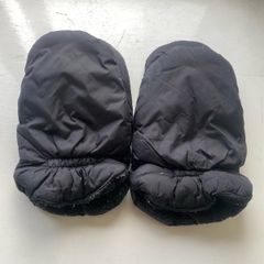 Pram gloves black