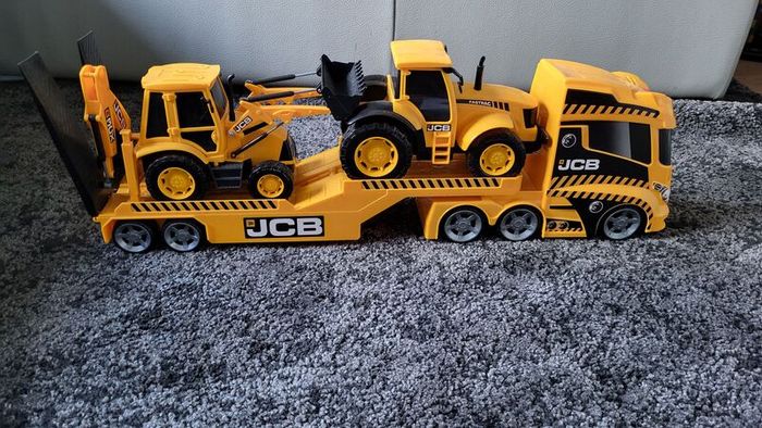 JCB truck digger construction toy