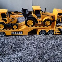 JCB truck digger construction toy
