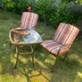 bistro set with cushions Image 2